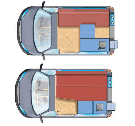 Day and Night Floor Plan