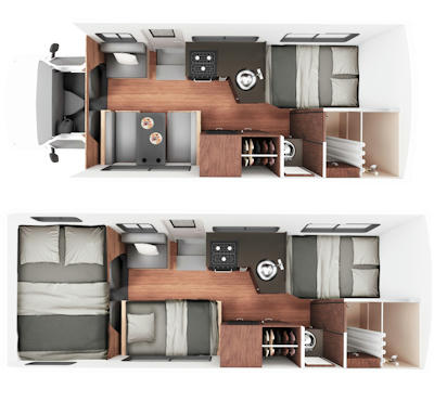 Day and Night Floor Plan