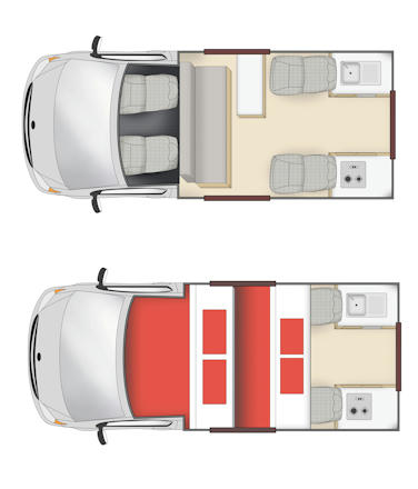 Day and Night Floor Plan