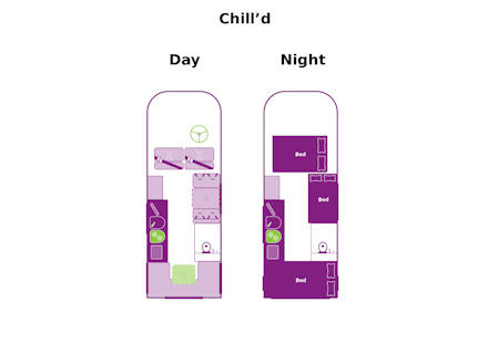 Day and Night Floor Plan