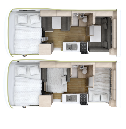 Day and Night Floor Plan