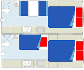 Day and Night Floor Plan