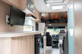 River Campervan interior from Maui Elite Motorhomes