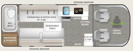 Day and Night Floor Plan