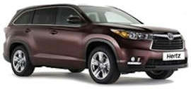 Toyota Kluger 7 seats