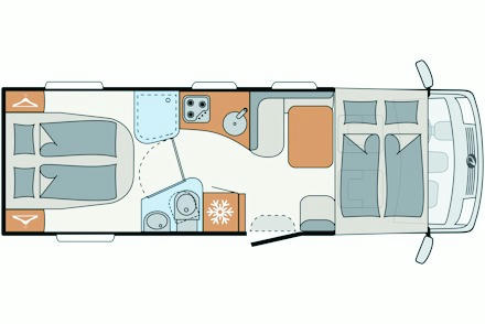 Day and Night Floor Plan