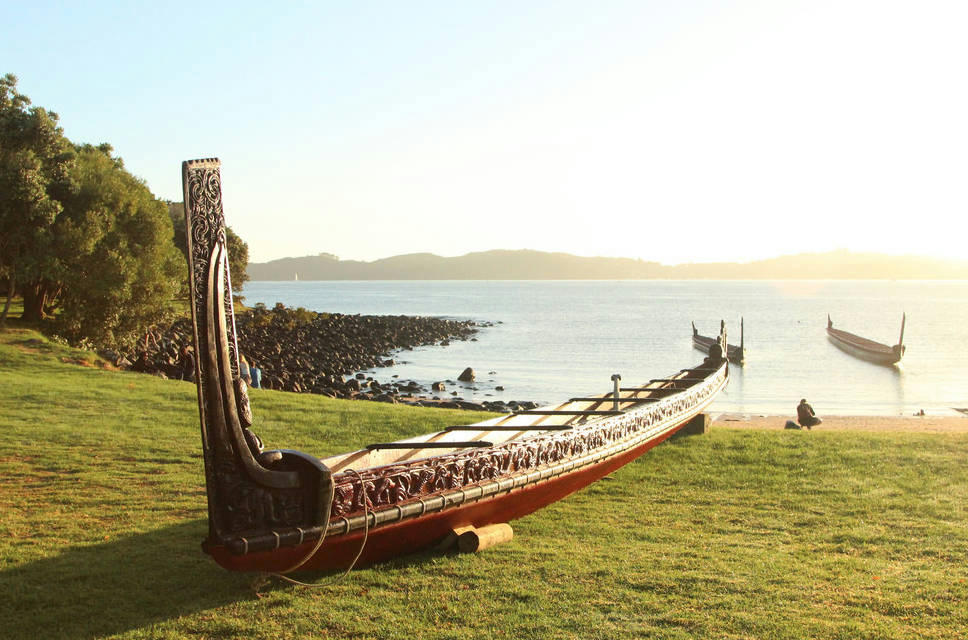 Maori War Canoe