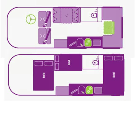 Day and Night Floor Plan