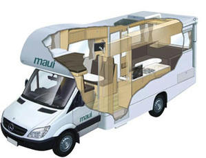 Campervan of the Month: June - Maui Platinum River Campervan