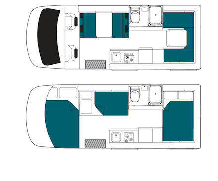 Day and Night Floor Plan