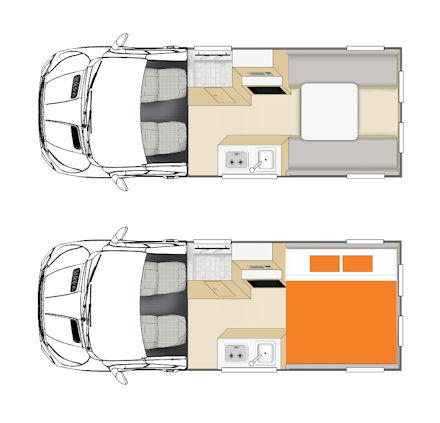 Day and Night Floor Plan