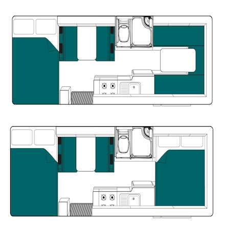 Day and Night Floor Plan