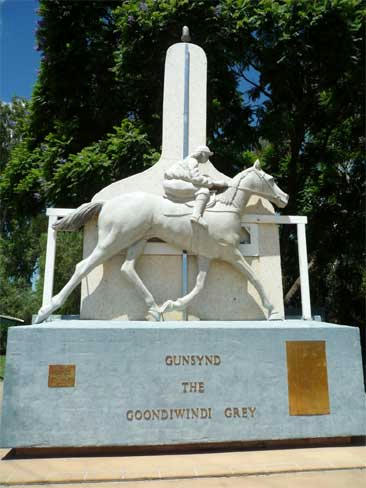 Goondiwindi and the mighty Gunsynd legend