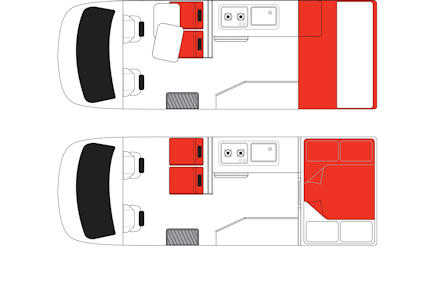 Day and Night Floor Plan