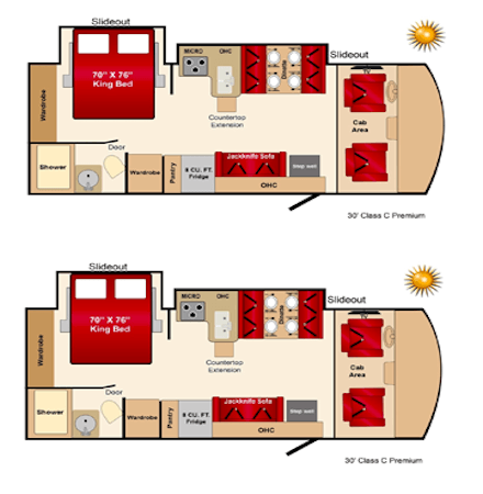 Day and Night Floor Plan