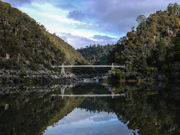 Cataract Gorge in Tasmania