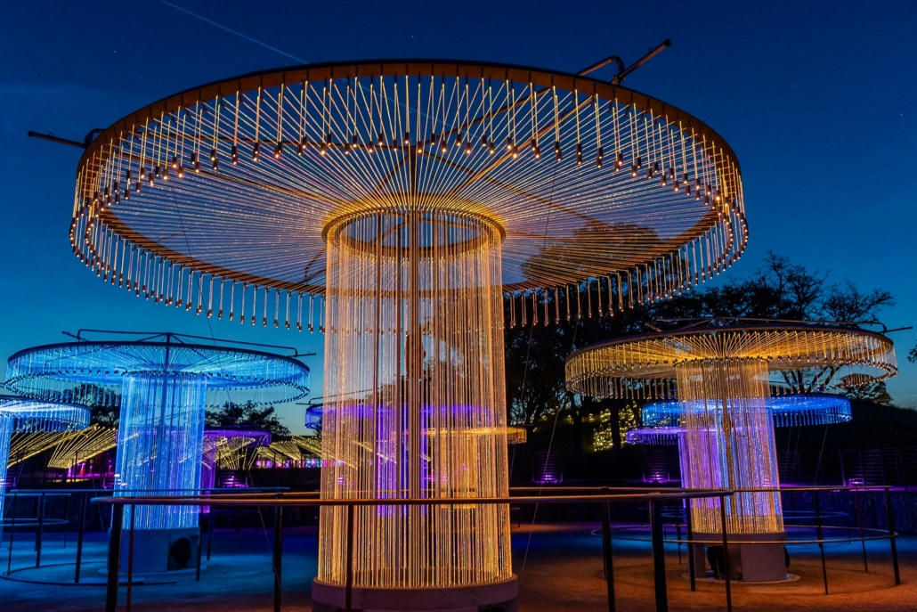 Fibre Optic Symphonic Orchestra and how to include it in a Road-Trip from Melbourne