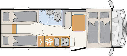Day and Night Floor Plan