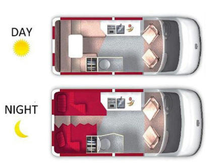 Day and Night Floor Plan
