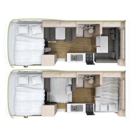 Day and Night Floor Plan