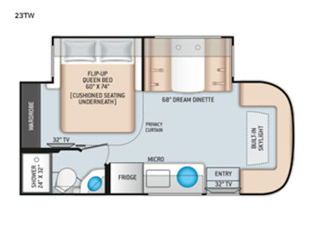 Day and Night Floor Plan