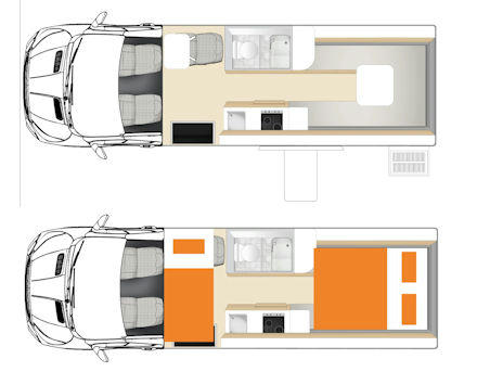Day and Night Floor Plan