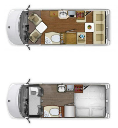 Day and Night Floor Plan