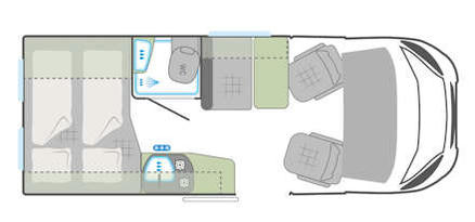 Day and Night Floor Plan