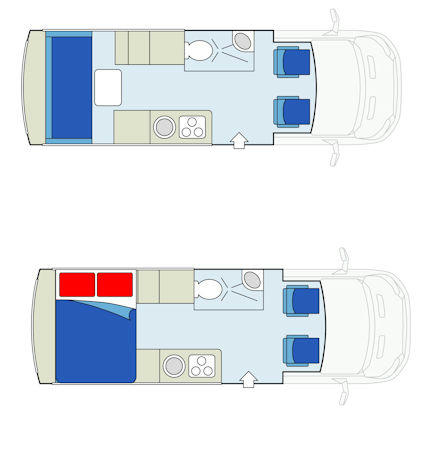 Day and Night Floor Plan
