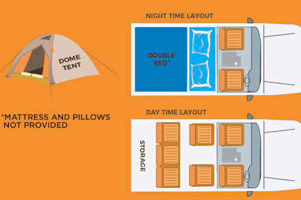 Day and Night Floor Plan