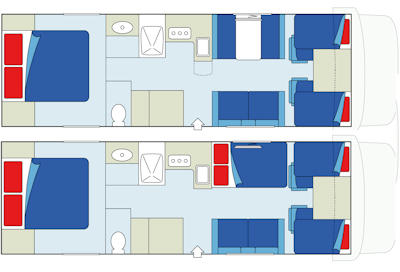 Day and Night Floor Plan