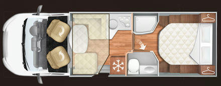 Day and Night Floor Plan