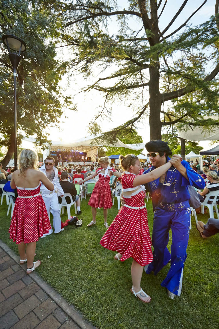 Elvis Festival,  Parkes. How to include in a NSW road-trip.