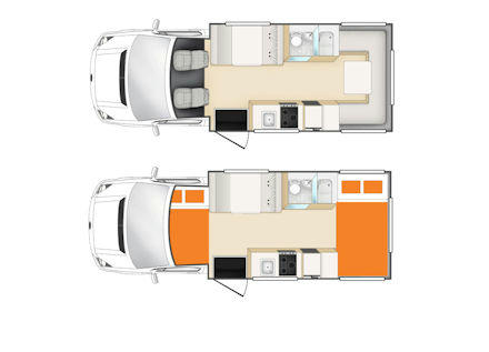 Day and Night Floor Plan