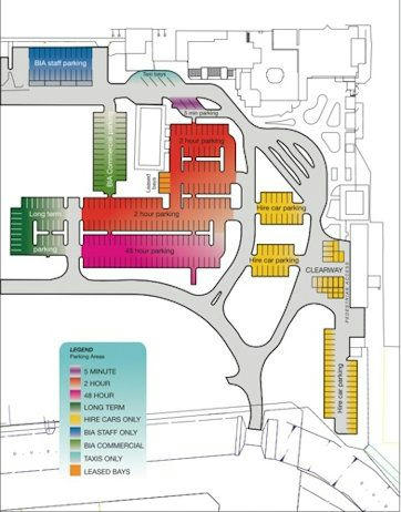 Broome Airport terminal map