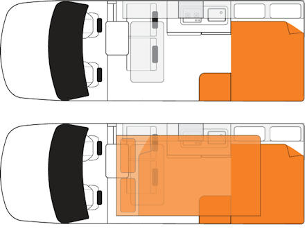 Day and Night Floor Plan