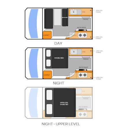 Day and Night Floor Plan