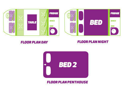 Day and Night Floor Plan