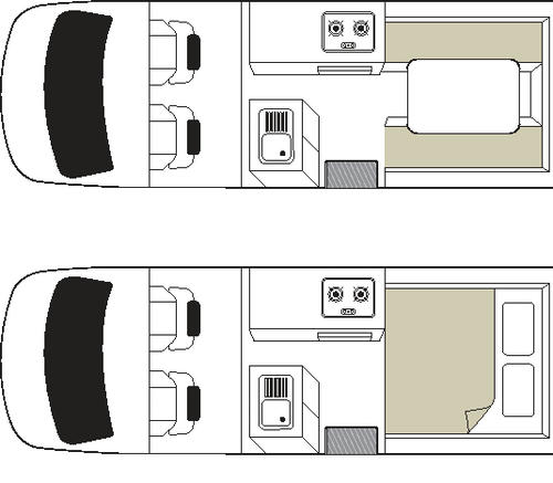 Day and Night Floor Plan