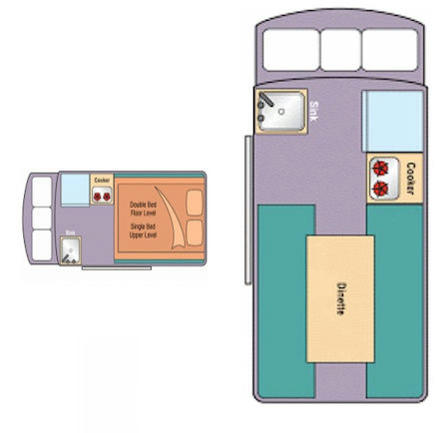 Day and Night Floor Plan
