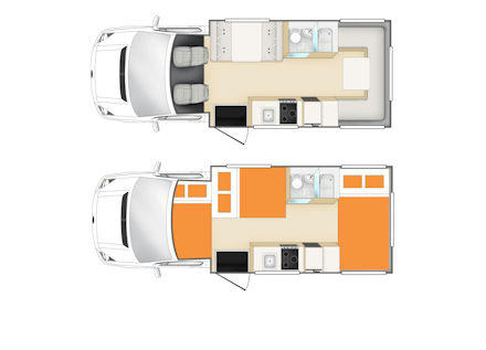 Day and Night Floor Plan