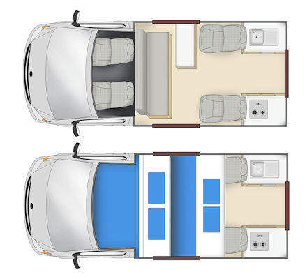 Day and Night Floor Plan