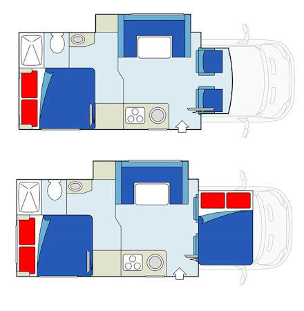 Day and Night Floor Plan