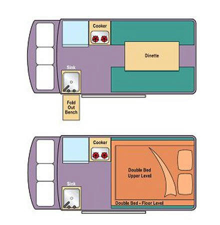Day and Night Floor Plan