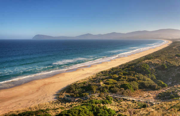 Bruny Island's unspoilt landscapes