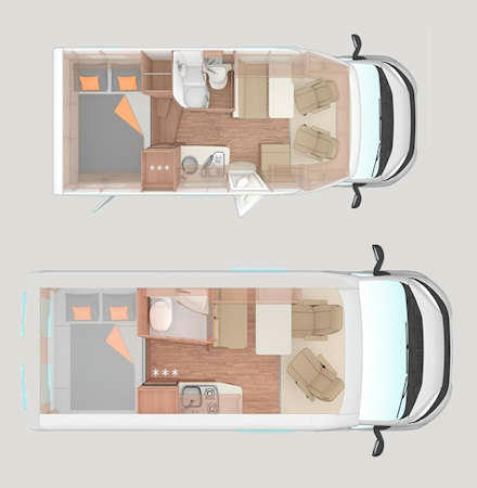 Day and Night Floor Plan