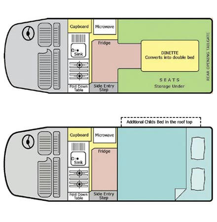 Day and Night Floor Plan