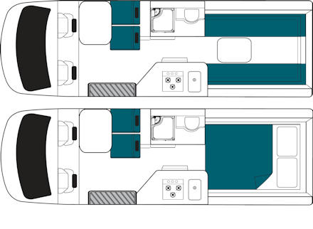 Day and Night Floor Plan