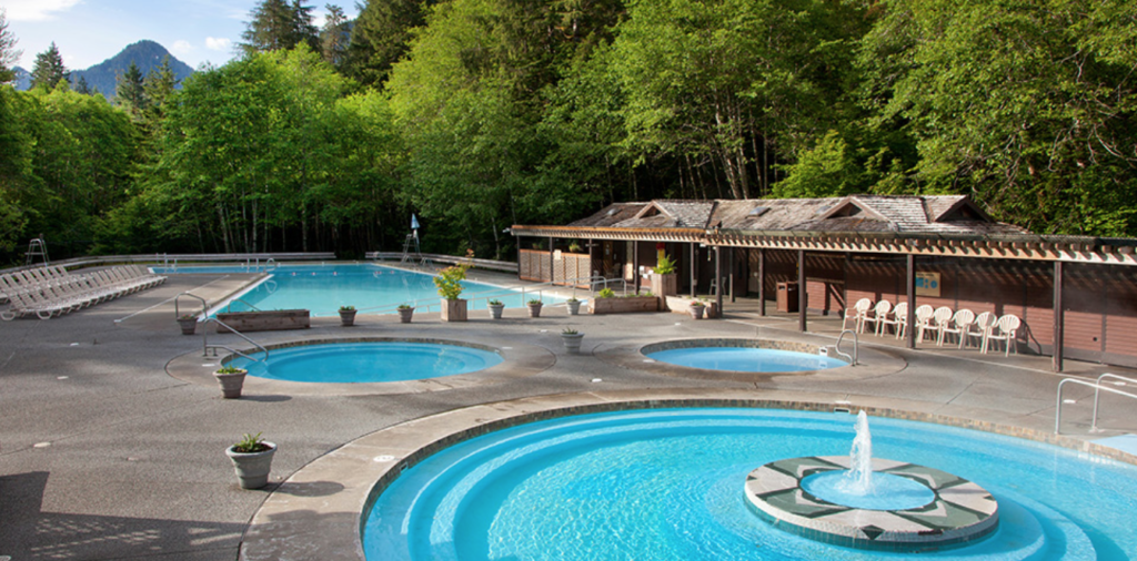 Olympic National Park Sol Duc Hot Springs