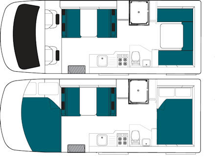 Day and Night Floor Plan